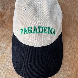 Pull & Bear Corduroy Pasadena Baseball Cap